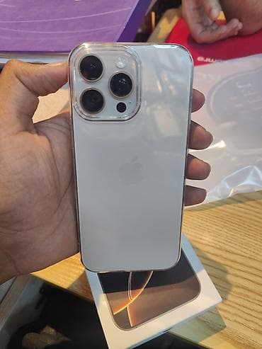 ipad 8 64: IPhone 16 Pro Max, 256 GB, Gümüşü, Face ID — 1