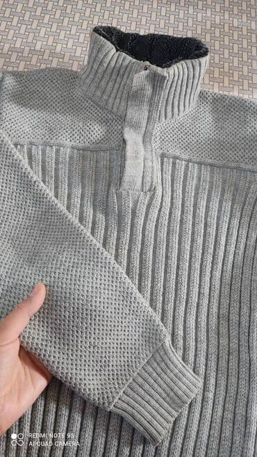 зеленая мужская кофта: Qalın jaket — 4