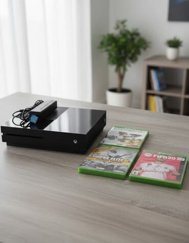 стол под телевизор: Xbox One üçün oyun və aksesuar paketi Daxildir: - Xbox One Kinect — 1