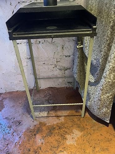 Bağ evi və bağ üçün hərşey: Metall soba/ocaq – tüstü borusu çıxışı olan, dayanıqlı dəmir — 2