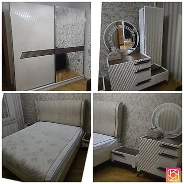 İkinəfərlik çarpayı, Termo, Dolab, 2 tumba, İşlənmiş