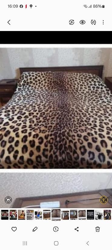 masa dəsdi: Yataq otağı mebel dəsti - Material: tünd qəhvəyi rəngdə MDF/taxta — 7