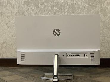 HP 24" IPS monitor - Model: HP M24fw (etiketdə görünür) - Ekran: 24