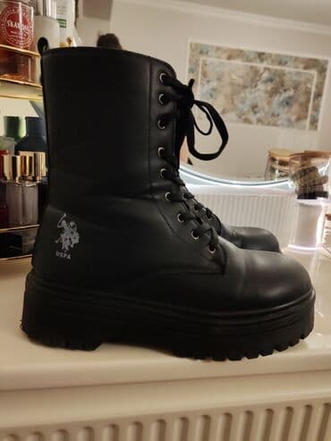 tangetka ayaqqabi: Us Polo Assn, Ölçü: 38, rəng - Qara, İşlənmiş — 1