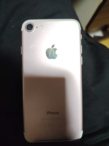 IPhone 7, 128 GB, Rose Gold, Barmaq izi