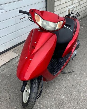 купить мапед: Honda Dio skuter - Rəng: parlaq qırmızı, qara-salonlu - Yanacaq — 1