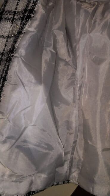 Çimərlik geyimləri: Qadın tweed bleizer - Dizayn: Qara-ağ dama (kvadrat) naxışlı, klassik — 3