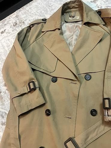 Şortlar: Plaş, Burberry, L, rəng - Bej — 4