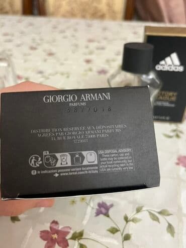 Müxtəlif brend kişi ətirləri seti Boş originaç flakonlar Şəkillərdə — 7