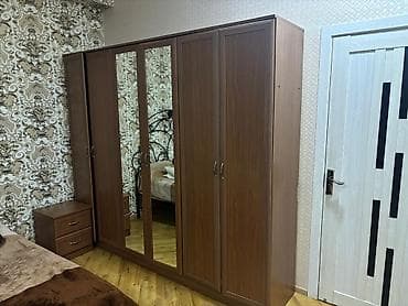 balaca şkaflar: Yataq otağı üçün mebel dəsti 1) Geniş komod 2) Geyim şkafı - 6 — 2