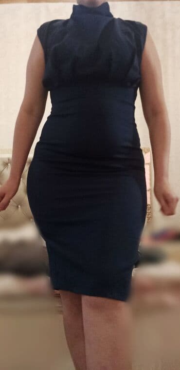 Шубы: Qadın geyim dəsti (Tulum )– tünd göy rəngdə - 2 parçadan ibarət — 4