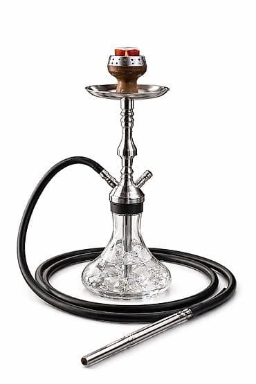 Metallik nargilə dəsti - Material: paslanmayan polad gövdə və boğaz