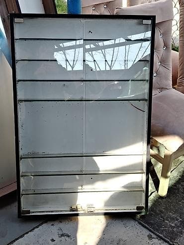 masa nerj: Vitrinli kassir/recepsion stolu – ağac teksturalı laminat - Üst — 6