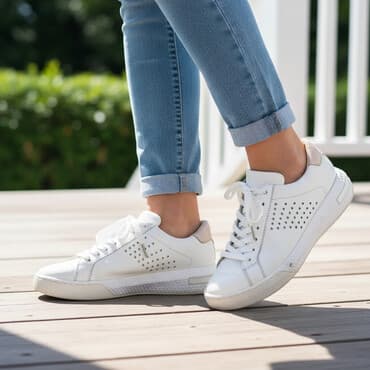 Ölçü: 38, rəng - Ağ, İşlənmiş