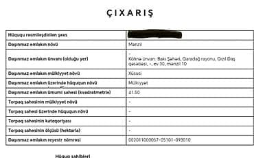 ev alqi satqisi kirayesi: Satılır 2 otaqlı köhnə tikili 60 m², Qızıldaş q. Qaradağ ray Qızıldaş — 7