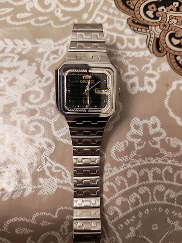 yantar saat: Qol saatı, Orient, rəng - Qara — 6