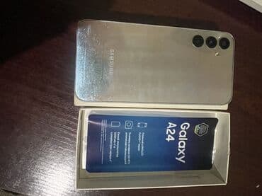 iphone 5s gold: Samsung Galaxy A24 4G, 128 ГБ, цвет - Серебристый, Отпечаток пальца — 1