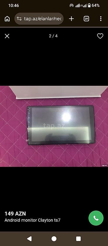 qulaqciq ucuz: Monitor, Cihaz paneli, Android OS — 4