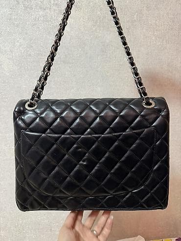 çant: Chanel Classic Double Flap çanta – qara rəng — 3