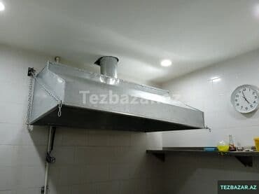 Sənaye tipli mətbəx aspiratoru (böyük sorma başlığı) - Material lalafo.az -da Sənaye tipli mətbəx aspiratoru (böyük sorma başlığı) - Material