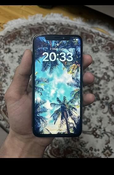 15 pro max qiymet: IPhone X, 64 GB, Gümüşü, Zəmanət, Simsiz şarj, Face ID — 1