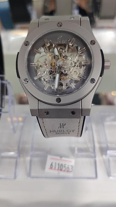 Наручные часы: Hublot kişi qol saatları – Swiss Made mexanika - Korpus: fırçalanmış — 4