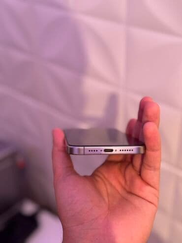 iphone x pro: IPhone 15 Pro Max, Gümüşü, Face ID, Sənədlərlə — 5