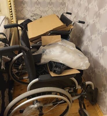 çəlik qiymətləri: Əlil arabası satılır *Qiymət 200 azn* təzədir. Sanitar qovşagıda var — 1