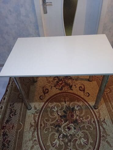 metbex stolu qiymeti: Mətbəx masası, İşlənmiş, Açılmayan, MDF, Dördbucaq masa — 3