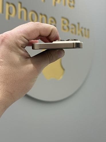 telfon samsuq: IPhone 16 Pro, 128 GB, Natural Titanium, Zəmanət, Simsiz şarj, Face ID — 5