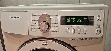 samsunk note 10: Paltaryuyan maşın Samsung, 6 kq, İşlənmiş, Avtomat, Qurutma var, Ödənişli çatdırılma — 3