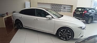 inci aku: Hyundai Grandeur – ağ rəng, sedan, R19 ikirəngli yüngül lehimli — 3