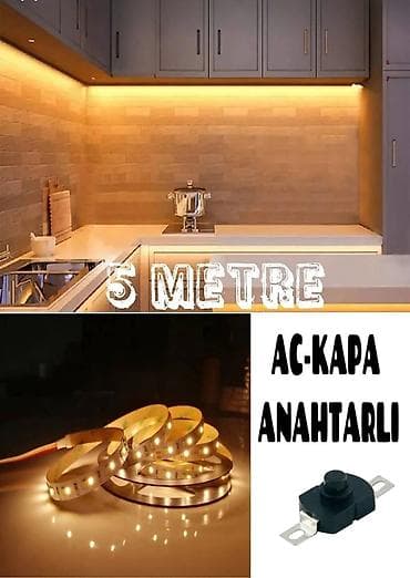 Vazalar: Mətbəx mebeli işıqlandırma led ışık metlər mövcuddu məhduddu asan — 2