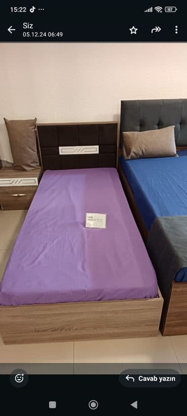 İşlənmiş, Təknəfərlik çarpayı, Bazasız, Matras ilə, Siyirməsiz, Azərbaycan lalafo.az -da İşlənmiş, Təknəfərlik çarpayı, Bazasız, Matras ilə, Siyirməsiz, Azərbaycan