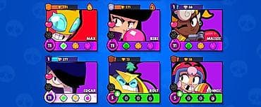 şaxta baba torbası: Brawl Stars oyun hesabı - Kupa yolu: təxminən 20K+ kupa. Hesab — 3