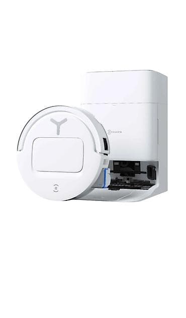 pol silen mop: Ecovacs robot tozsoran və özünü-təmizləmə stansiyası - 2-si 1-də — 2