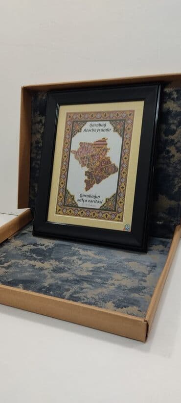 abşeron xəritəsi: Qarabağin xalça xəri̇təsi̇
ölçüləri 31#39 sm və 59 #50 sm — 6