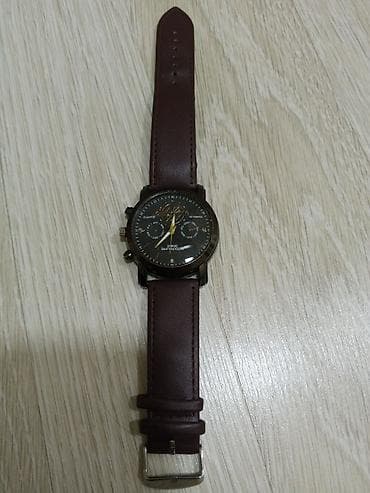 Наручные часы, цвет - Коричневый