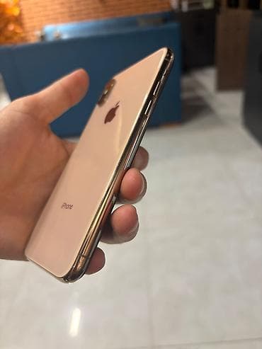 iphone xs pro max: IPhone Xs, 64 GB, Qızılı — 3