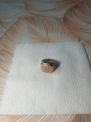 kişi qızıl üzük: Üzük, Sarı qızıl, 583 Əyar — 2