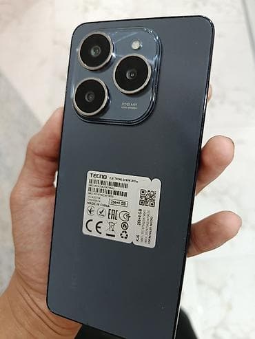 kredit telefon satisi: Tecno Spark 20 Pro, 256 GB, rəng - Mavi, Sənədlərlə — 2