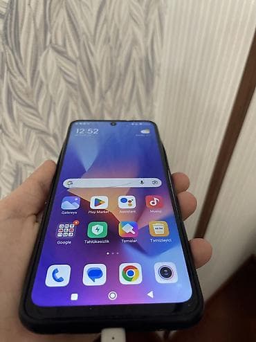 telefon satsi: Redmi Note 9S, 128 GB, rəng - Mavi, Barmaq izi, Face ID — 1