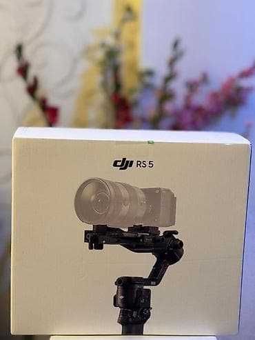 video registor: DJI RS 5 – peşəkar kamera stabilizatoru - 3 oxlu mexaniki — 1