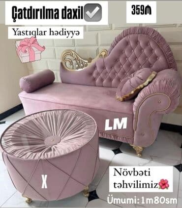 Mini-divan, Yeni, Nabuk, Şəhərdaxili pulsuz çatdırılma