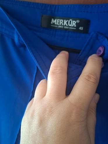 karqo şalvar: Şalvar, L, rəng - Göy — 2