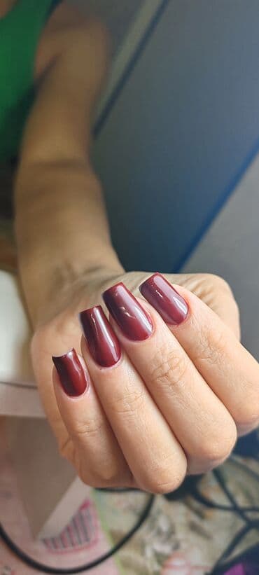 düz qaş formaları: Manikür, Gellak, şellak — 4