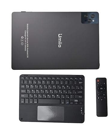 planşetlərin qiymətləri: Umiio Android planşet + klaviatura və uzaqdan idarəetmə dəsti — 1
