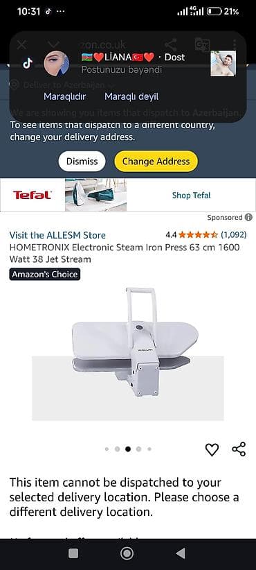 paravoy ütü: HOMETRONIX Electronic Steam Iron Press – 63 sm, 1600 W, 38 Jet Steam — 5