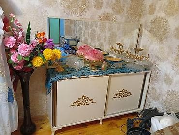 ev ucun mebel dolab: Hamısı bir yerdə 10600 edir Dəstə daxil olan hissələr: - Sürgülü — 4