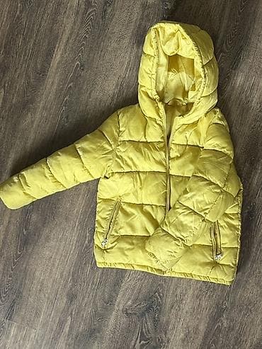 Bodi: Uşaq üçün OVS markalı şişmə qış gödəkçəsi - Rəng: parlaq sarı Gənclik — 1